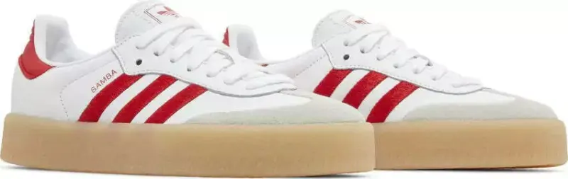 Tênis Adidas Sambae - White Better Scarlet Gum