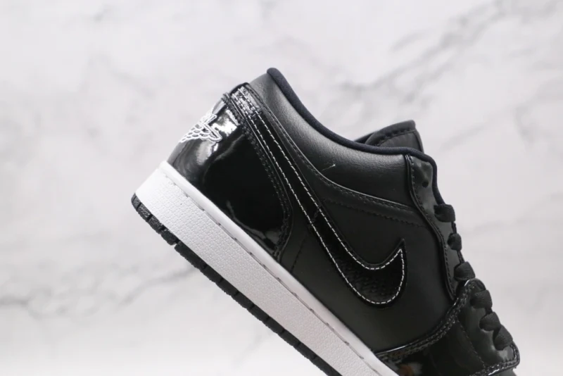 Tênis Air Jordan 1 Low ASW - Black Patent