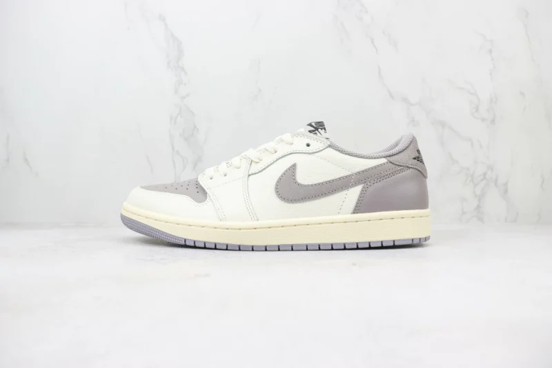 Tênis Air Jordan 1 Low - Atmosphere Grey