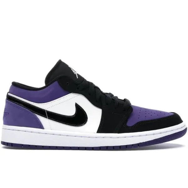 Tênis Air Jordan 1 Low - Court Purple