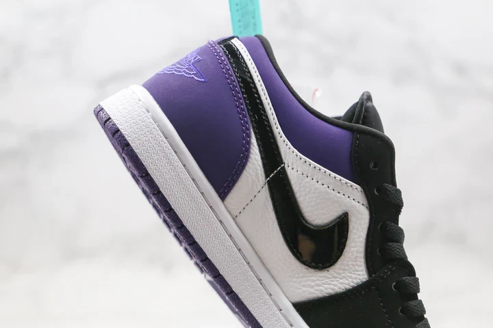 Tênis Air Jordan 1 Low - Court Purple