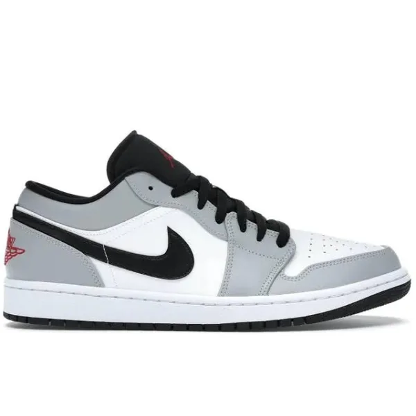 Tênis Air Jordan 1 Low - Grey White