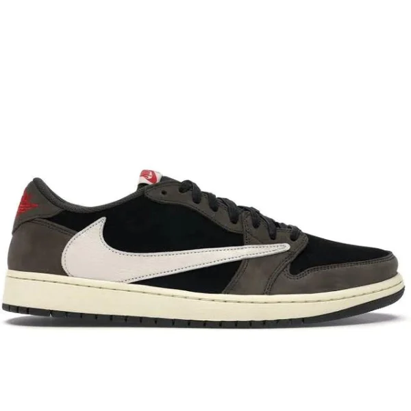 Tênis Travis Scott x Air Jordan 1 Low Retro - SP Dark Mocha