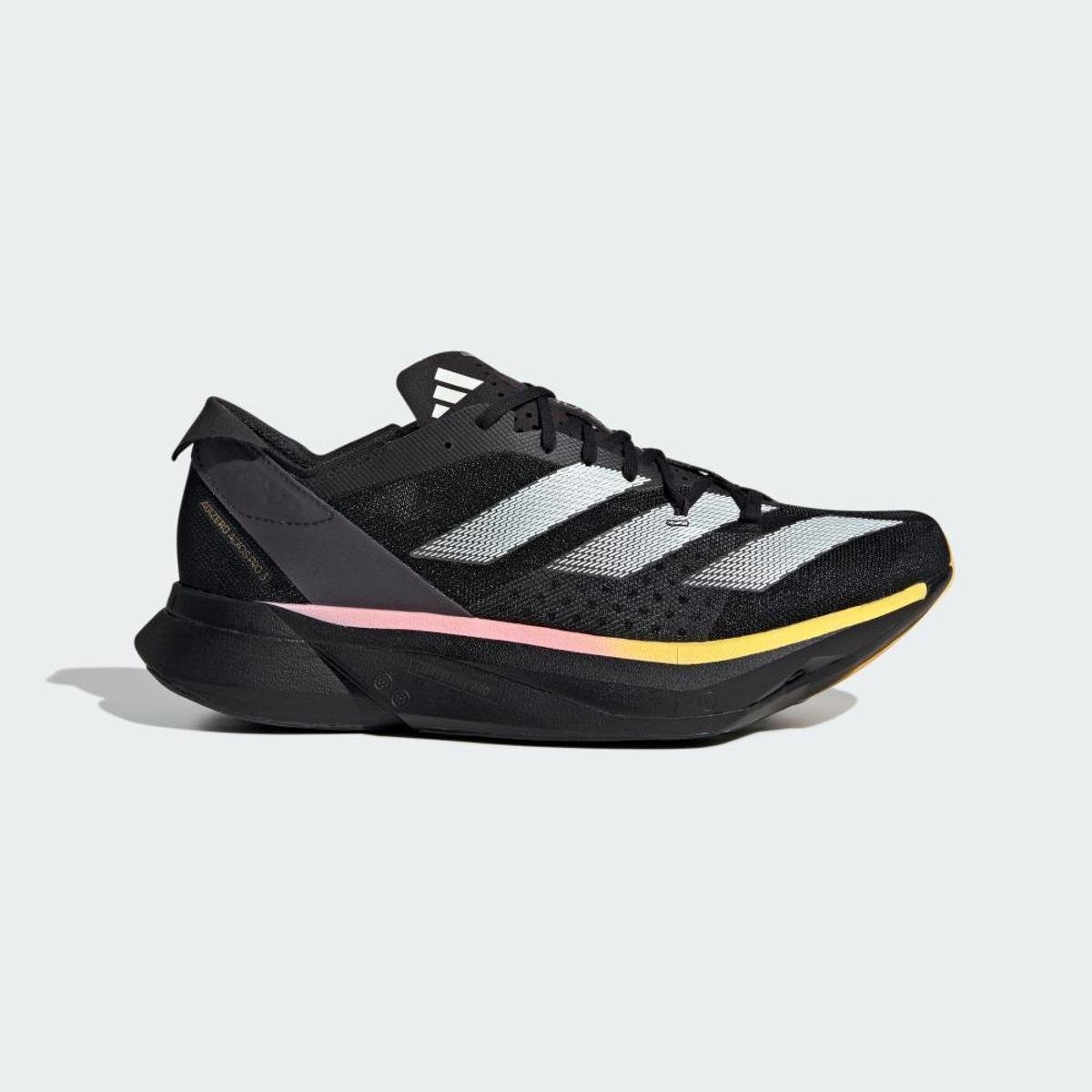 Tênis Adidas Adizero Adios PRO 3 Masculino - Preto | Prata