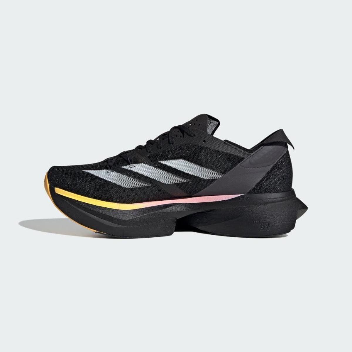 Tênis Adidas Adizero Adios PRO 3 Masculino - Preto | Prata