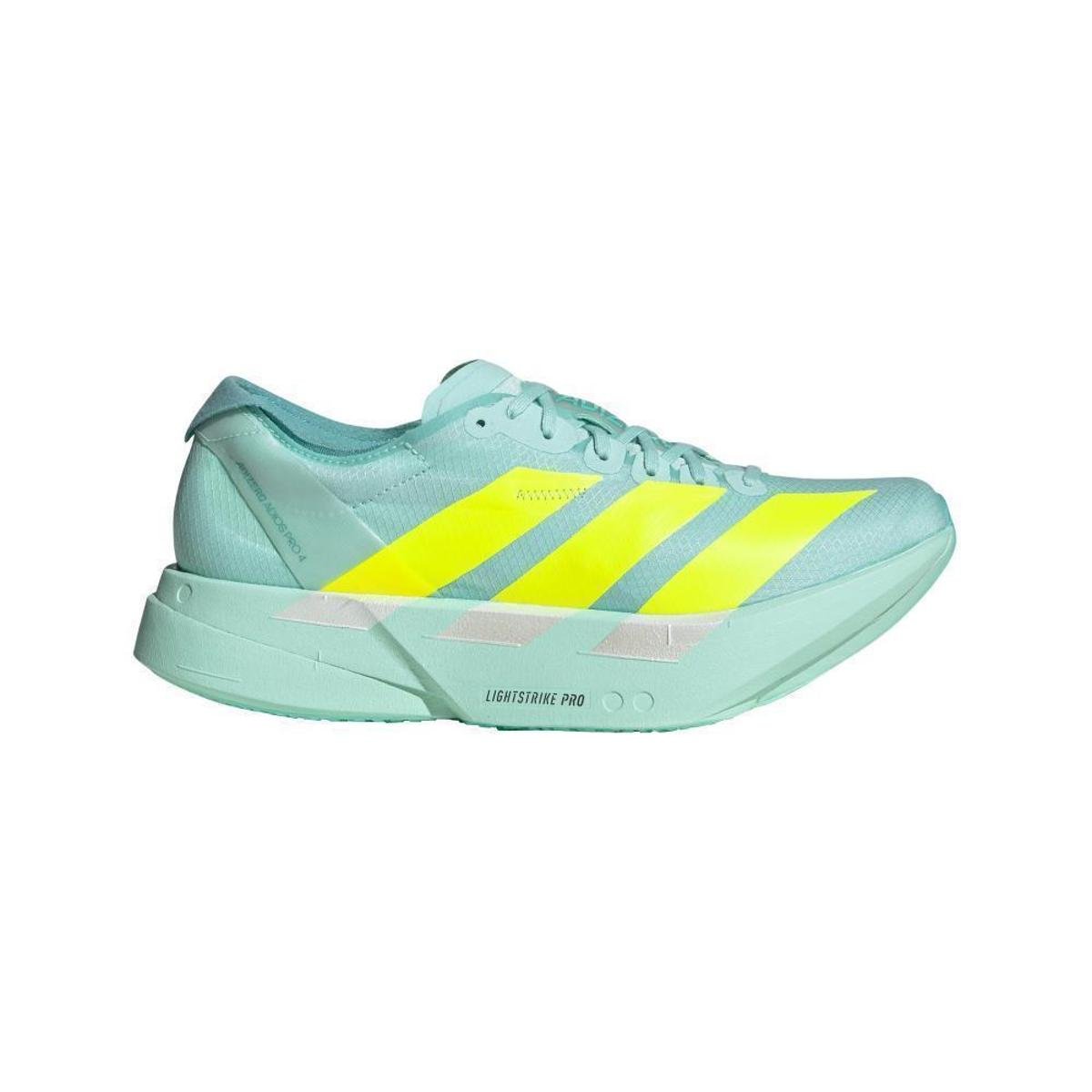 Tênis Adidas Adizero Adios Pro 4 Feminino - Azul Turquesa | Amarelo