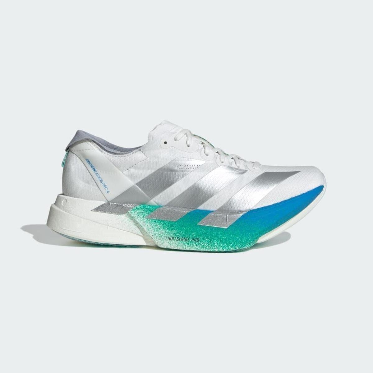 Tênis Adidas Adizero Adios Pro 4 Feminino - Branco | Azul Piscina