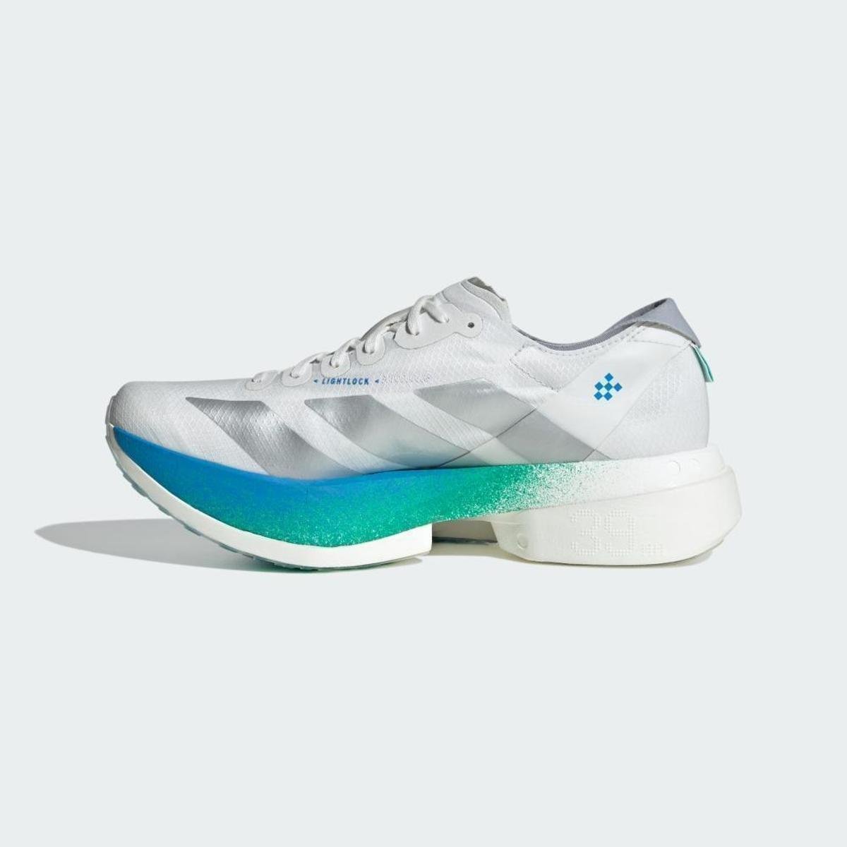 Tênis Adidas Adizero Adios Pro 4 Feminino - Branco | Azul Piscina