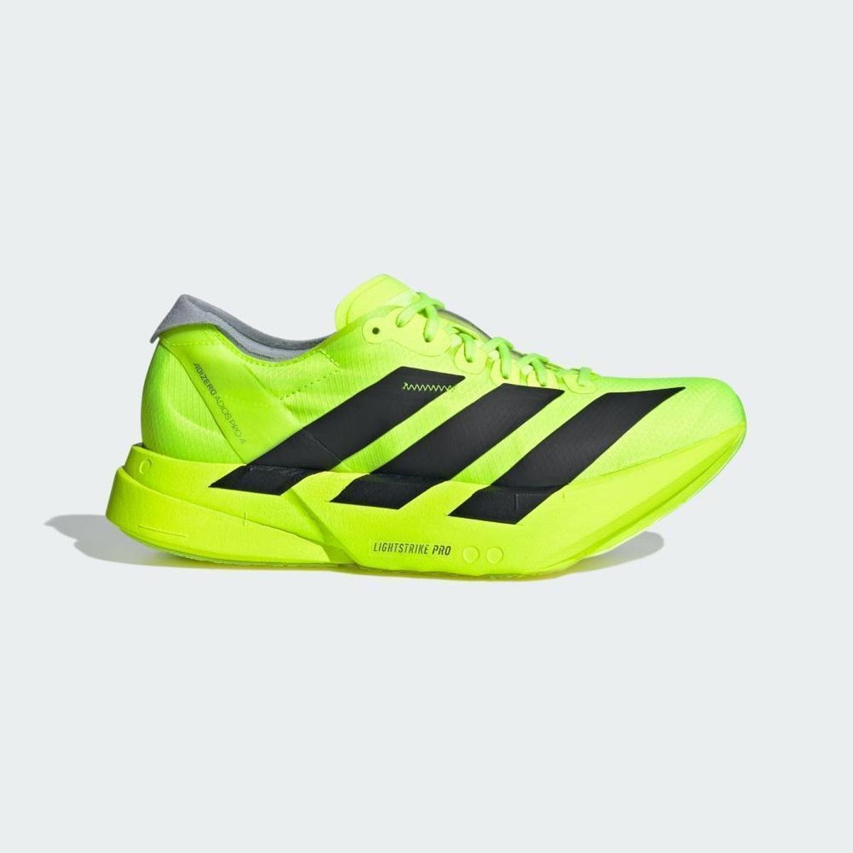 Tênis Adidas Adizero Adios Pro 4 Feminino - Verde Limão | Preto