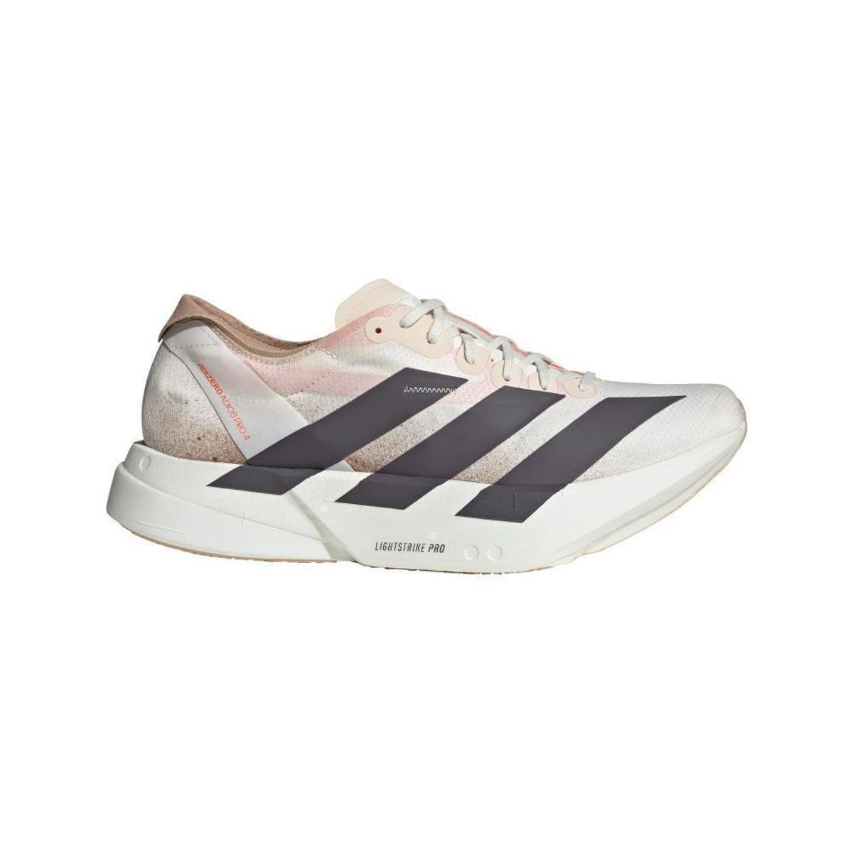 Tênis Adidas Adizero Adios Pro 4 Masculino - Branco | Cinza
