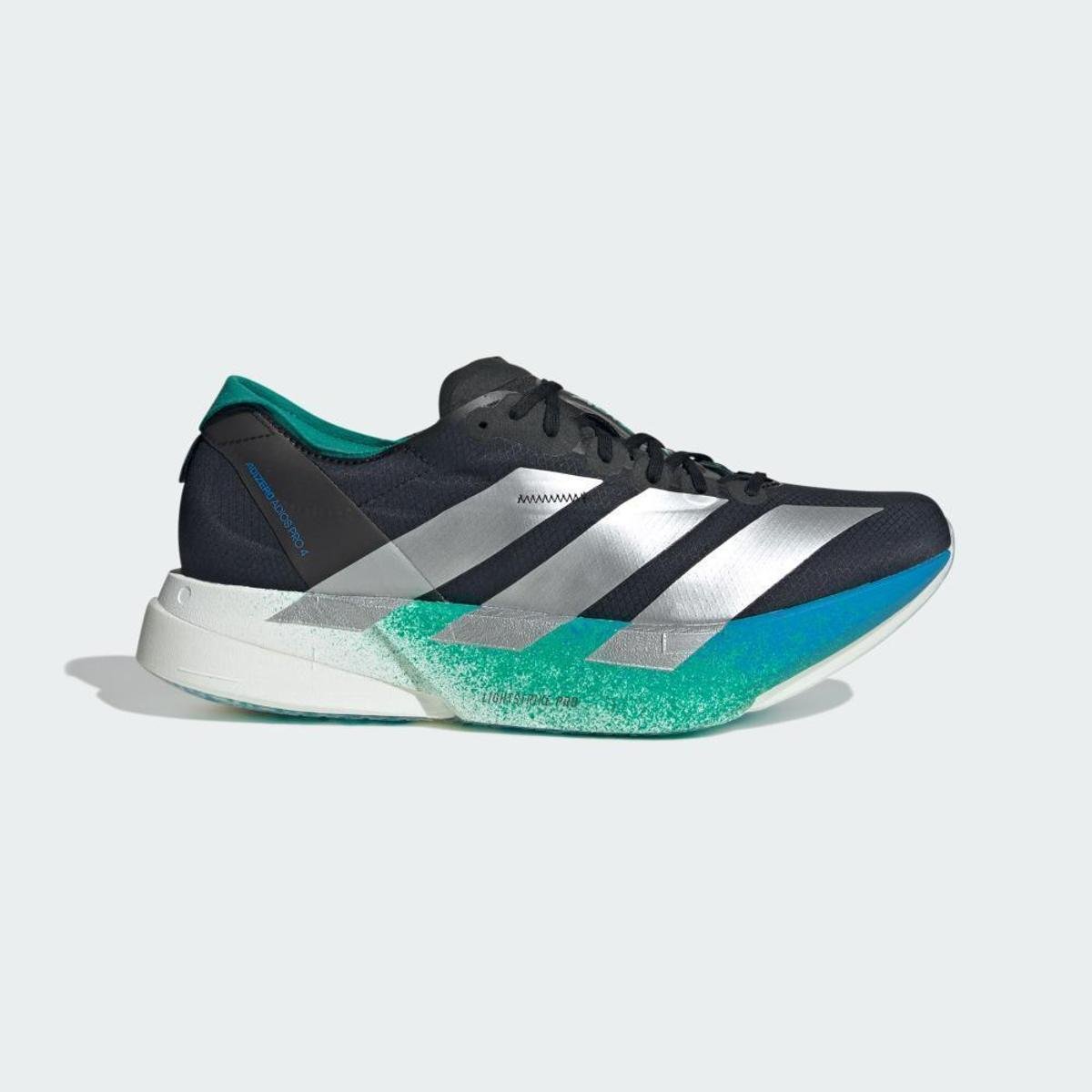 Tênis Adidas Adizero Adios Pro 4 Masculino - Preto | Prata