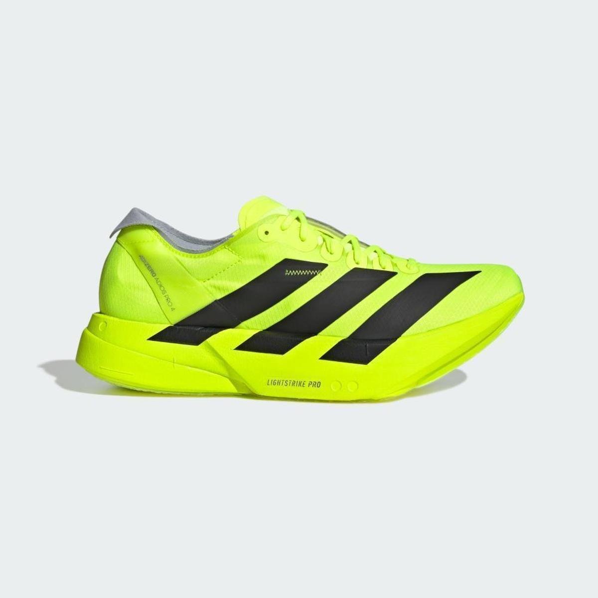 Tênis Adidas Adizero Adios Pro 4 Masculino - Verde Limão | Preto