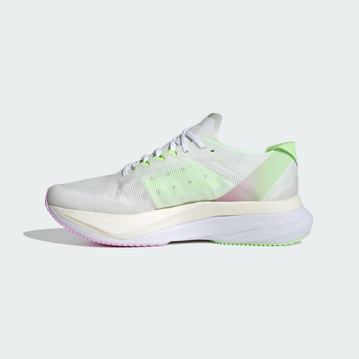 Tênis Adidas Adizero Boston 12 Masculino - Branco