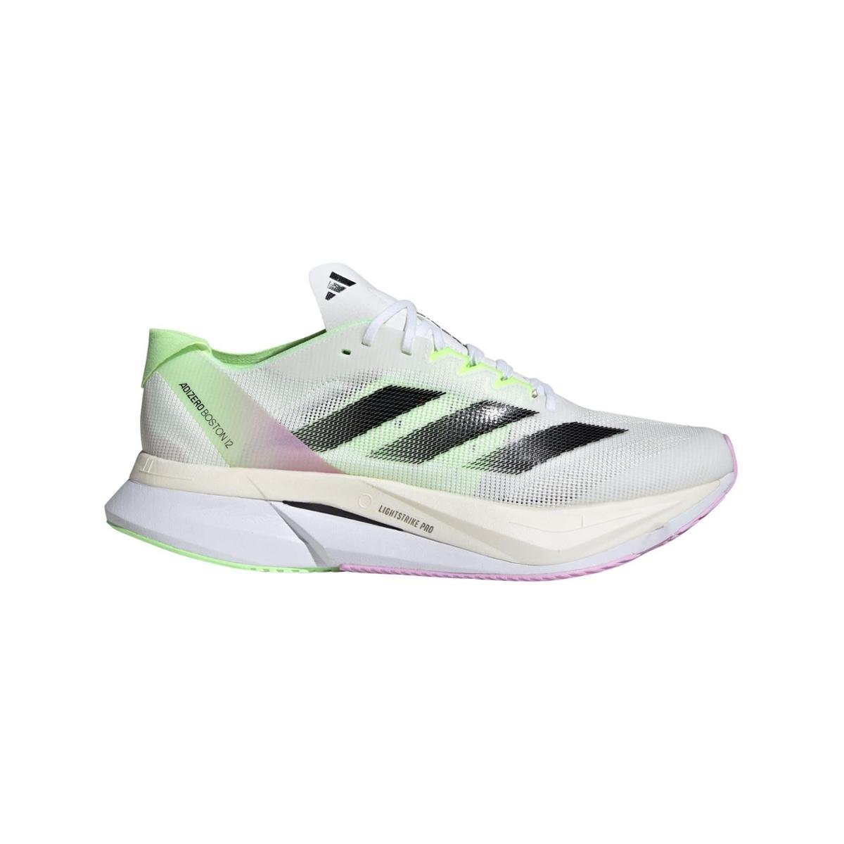Tênis Adidas Adizero Boston 12 Masculino - Branco