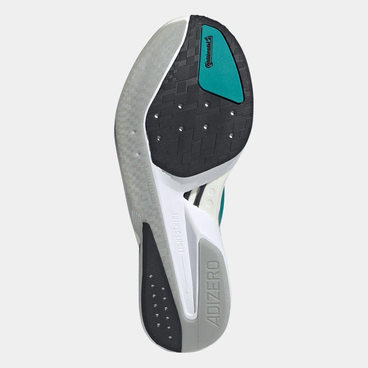 Tênis Adidas Adizero Boston 13 Masculino - Branco | Azul