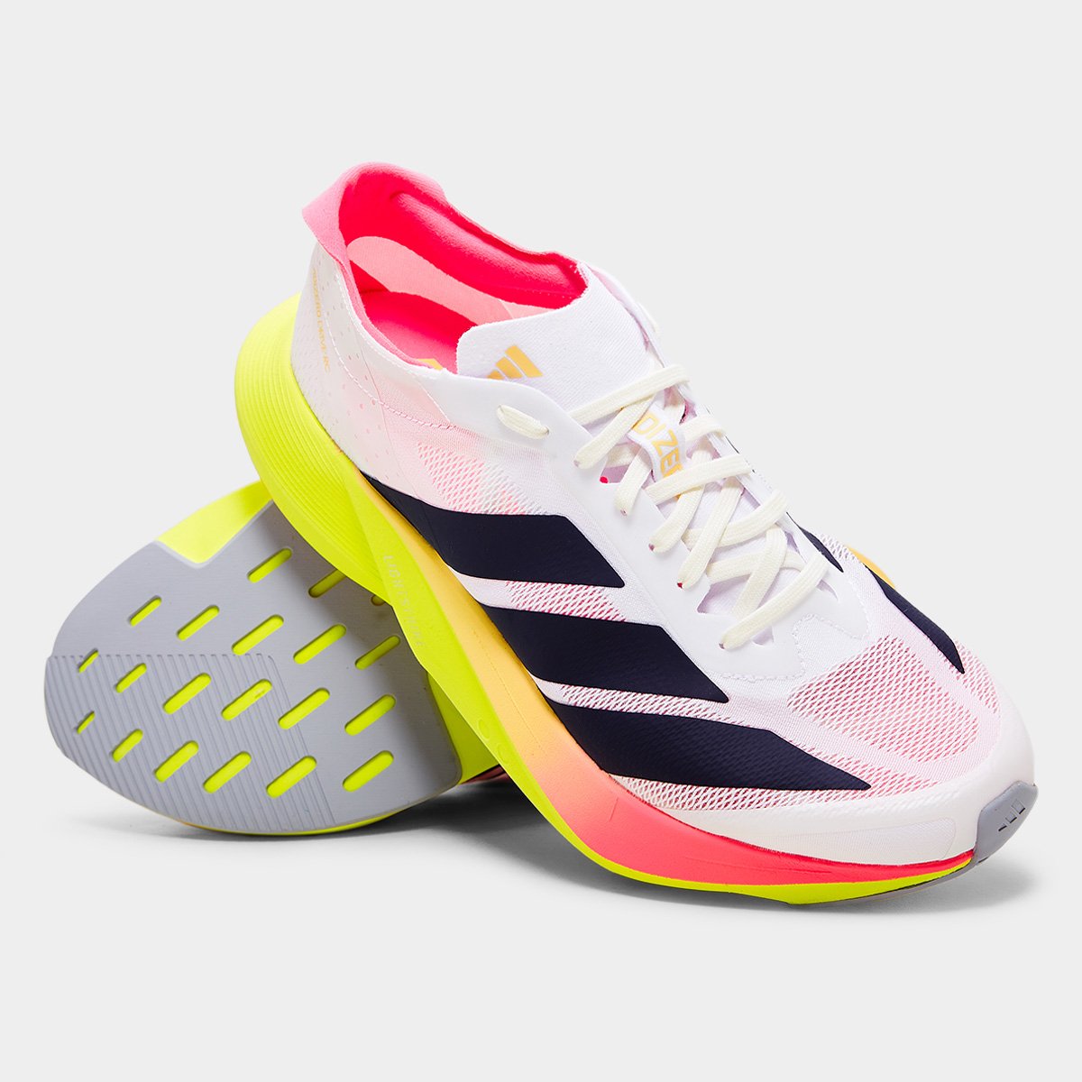 Tênis Adidas Adizero Drive Rc Feminino - Branco | Amarelo