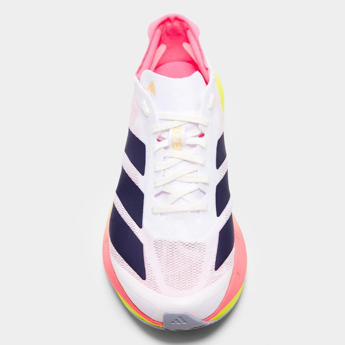 Tênis Adidas Adizero Drive Rc Feminino - Branco | Amarelo