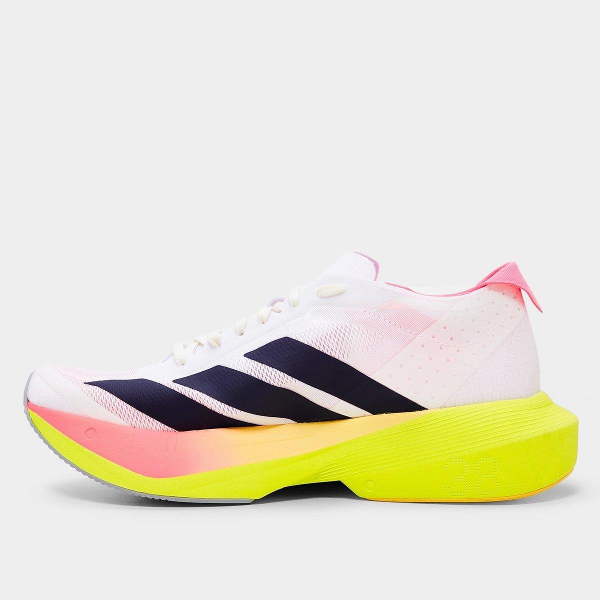 Tênis Adidas Adizero Drive Rc Feminino - Branco | Amarelo