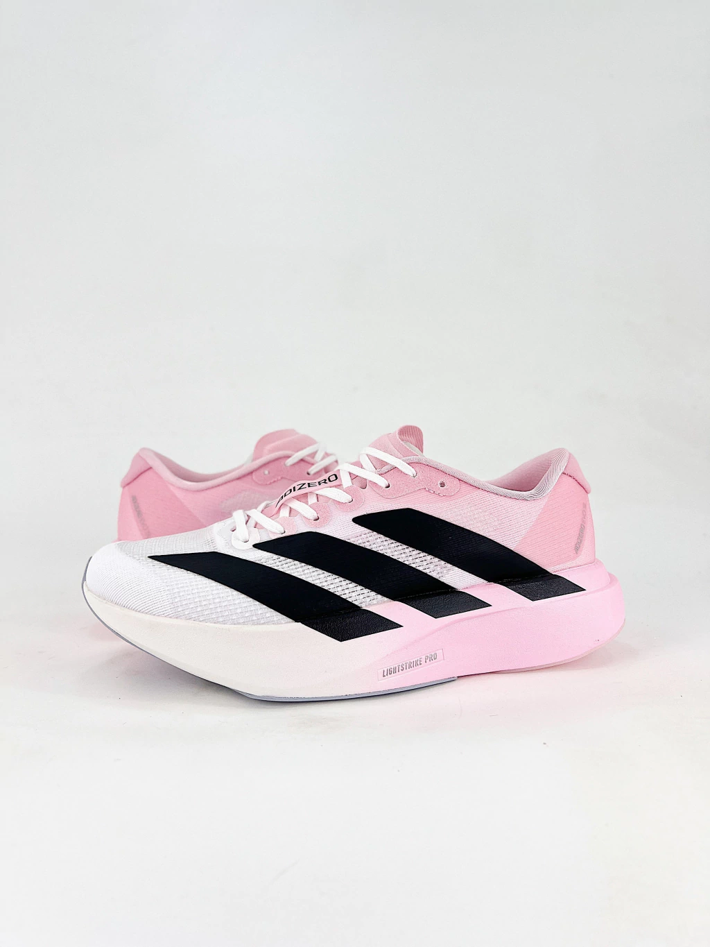 Tênis Adidas Adizero Evo SL Feminino - Rosa com Branco