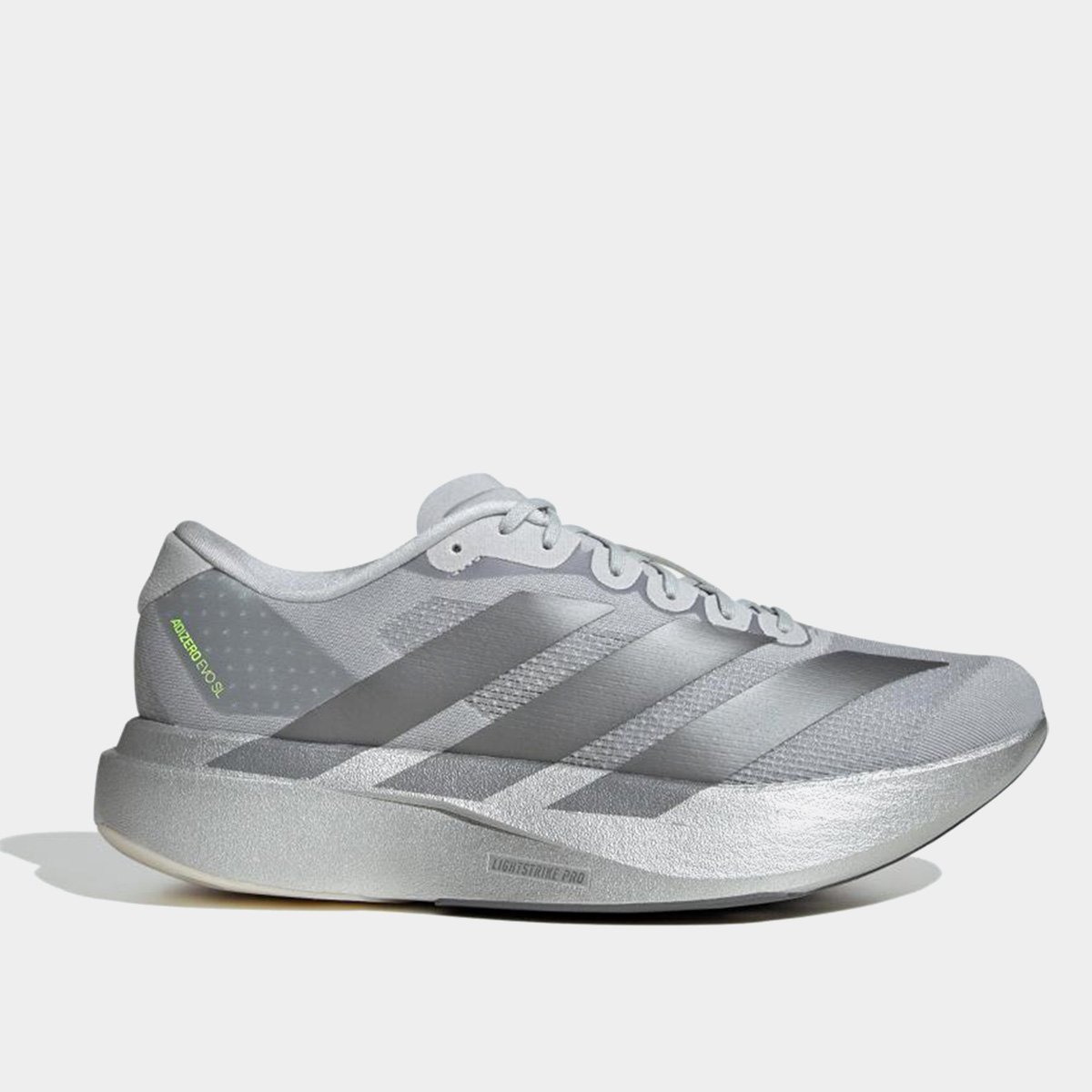 Tênis Adidas Adizero Evo SL Masculino - Prata | Cinza