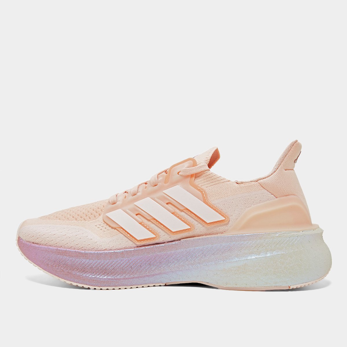 Tênis Adidas Ultraboost 5 Feminino - Bege | Laranja
