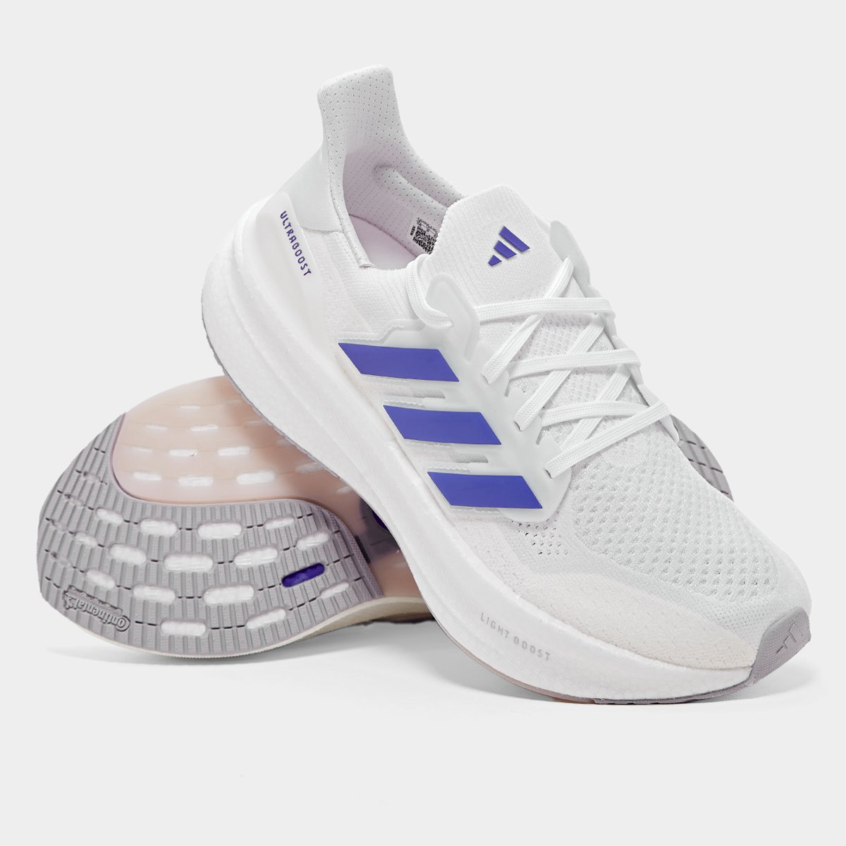 Tênis Adidas Ultraboost 5 Feminino - Branco | Azul