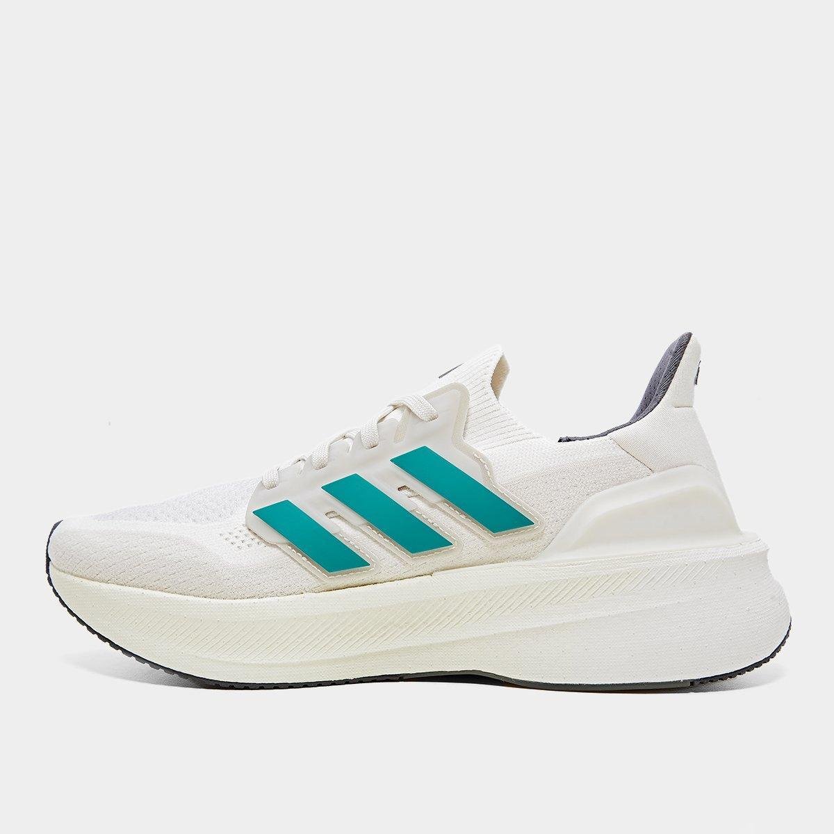 Tênis Adidas Ultraboost 5 Feminino - Branco | Cinza