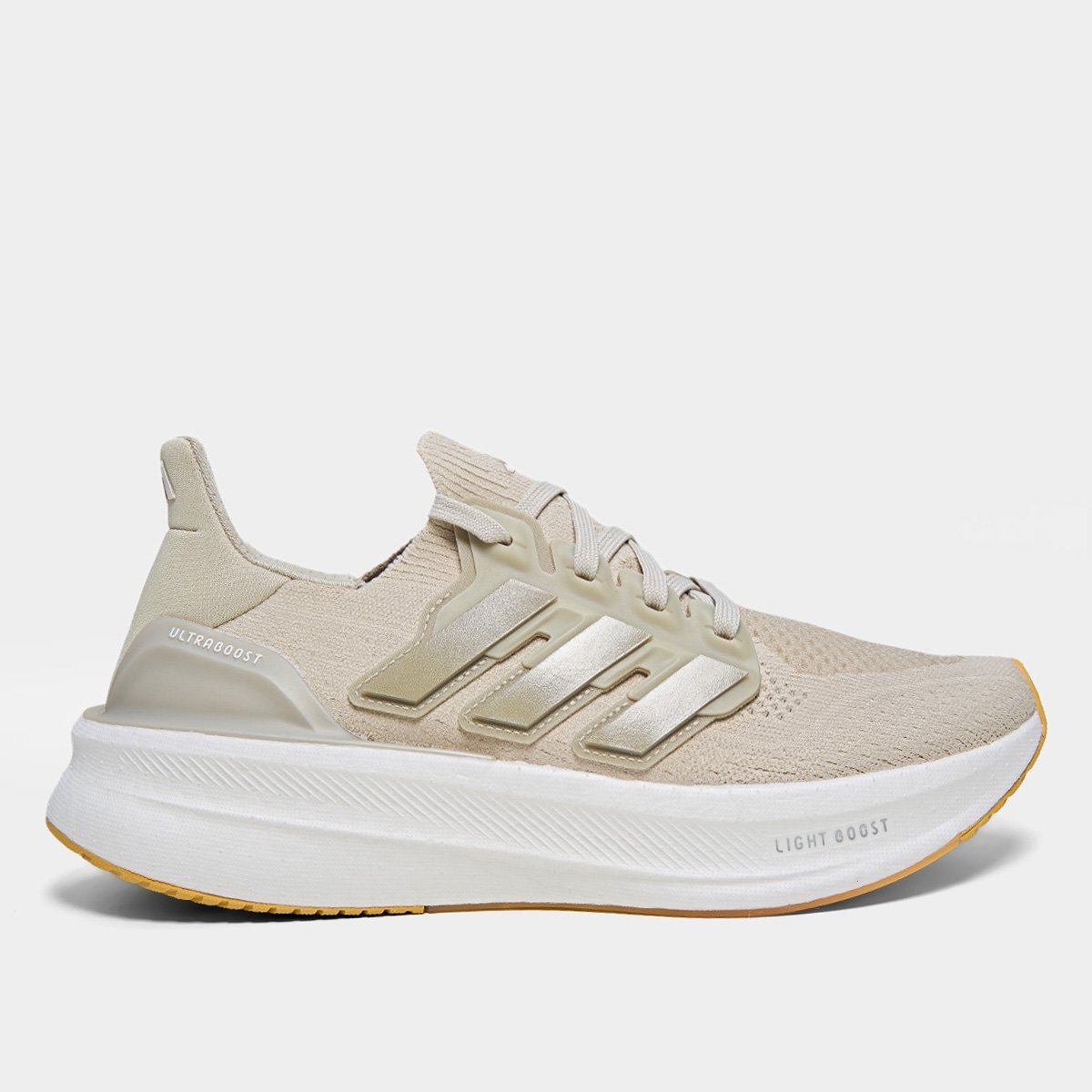 Tênis Adidas Ultraboost 5 Feminino - Cinza | Bege