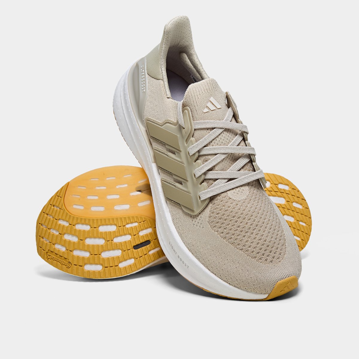 Tênis Adidas Ultraboost 5 Feminino - Cinza | Bege