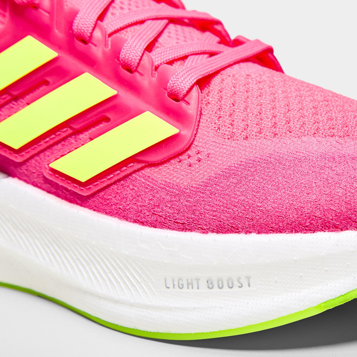 Tênis Adidas Ultraboost 5 Feminino - Rosa | Amarelo