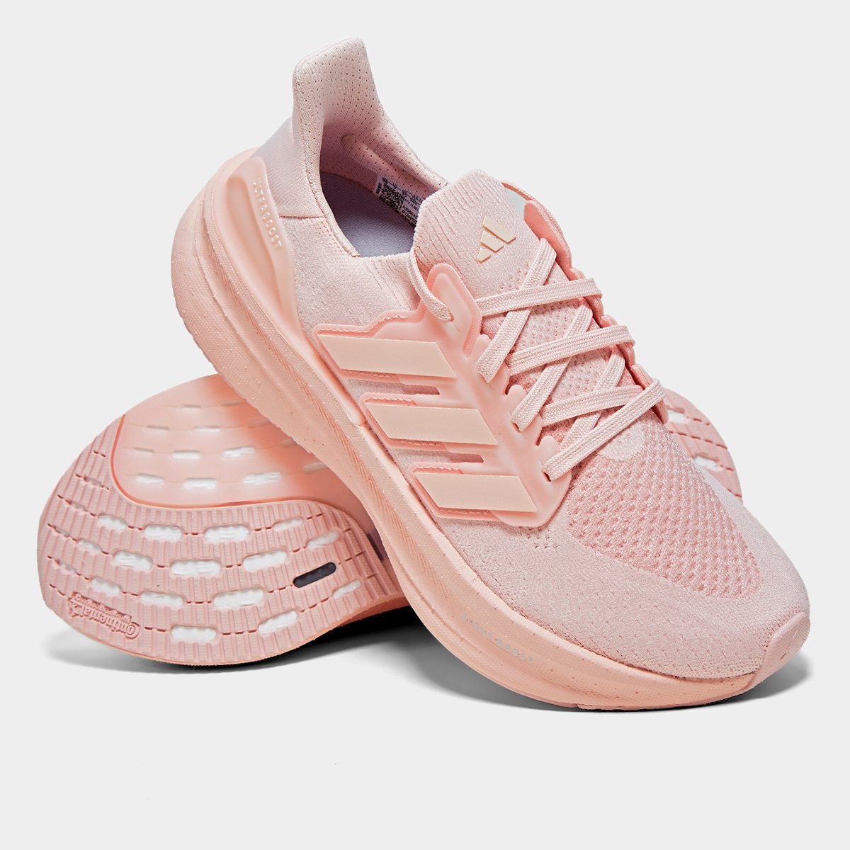 Tênis Adidas Ultraboost 5 Feminino - Rosa Claro