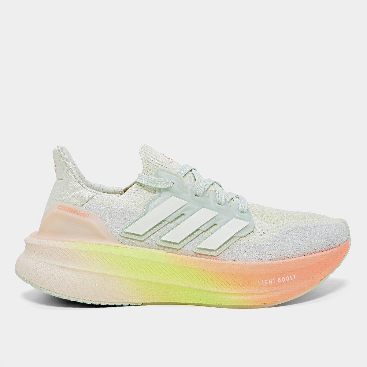 Tênis Adidas Ultraboost 5 Feminino - Verde claro