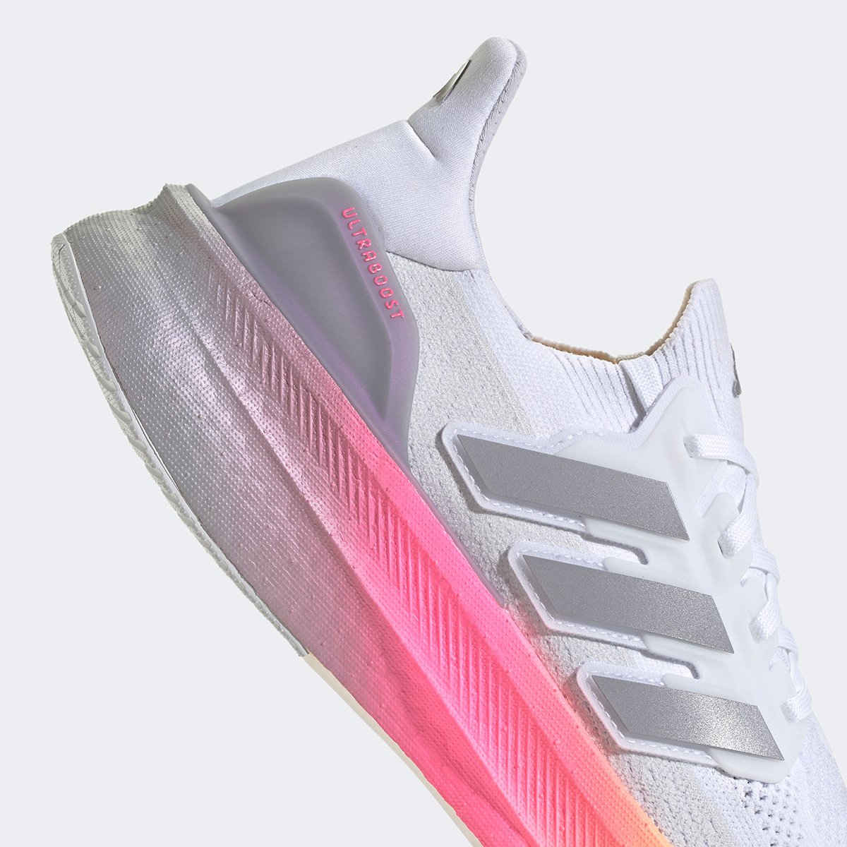 Tênis Adidas Ultraboost 5 Masculino - Branco | Rosa