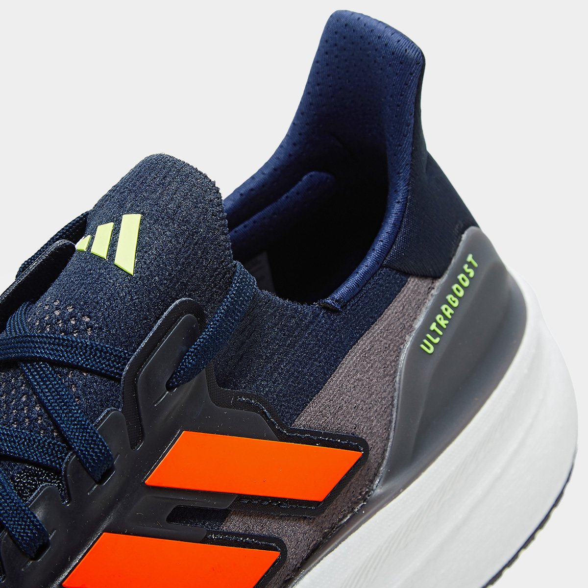 Tênis Adidas Ultraboost 5 Masculino - Cinza | Laranja