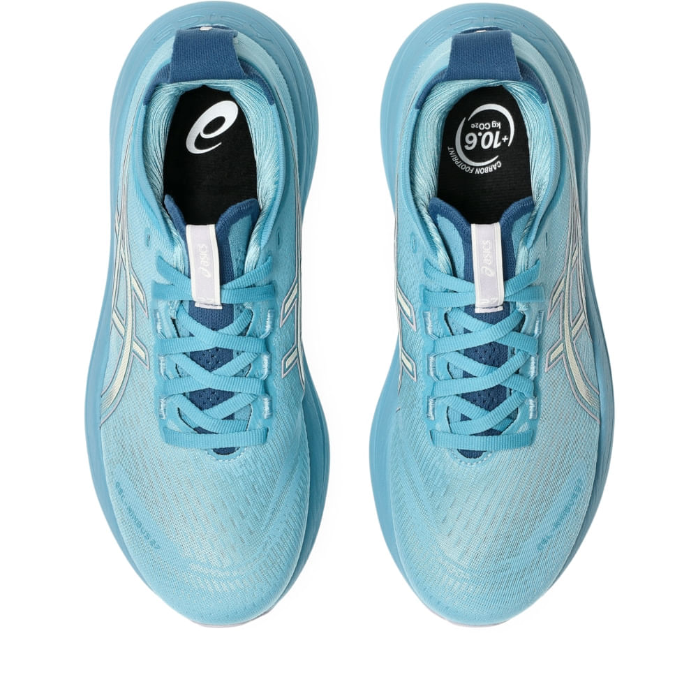 Tênis Asics Gel-nimbus 27 Feminino - Azul | Bege