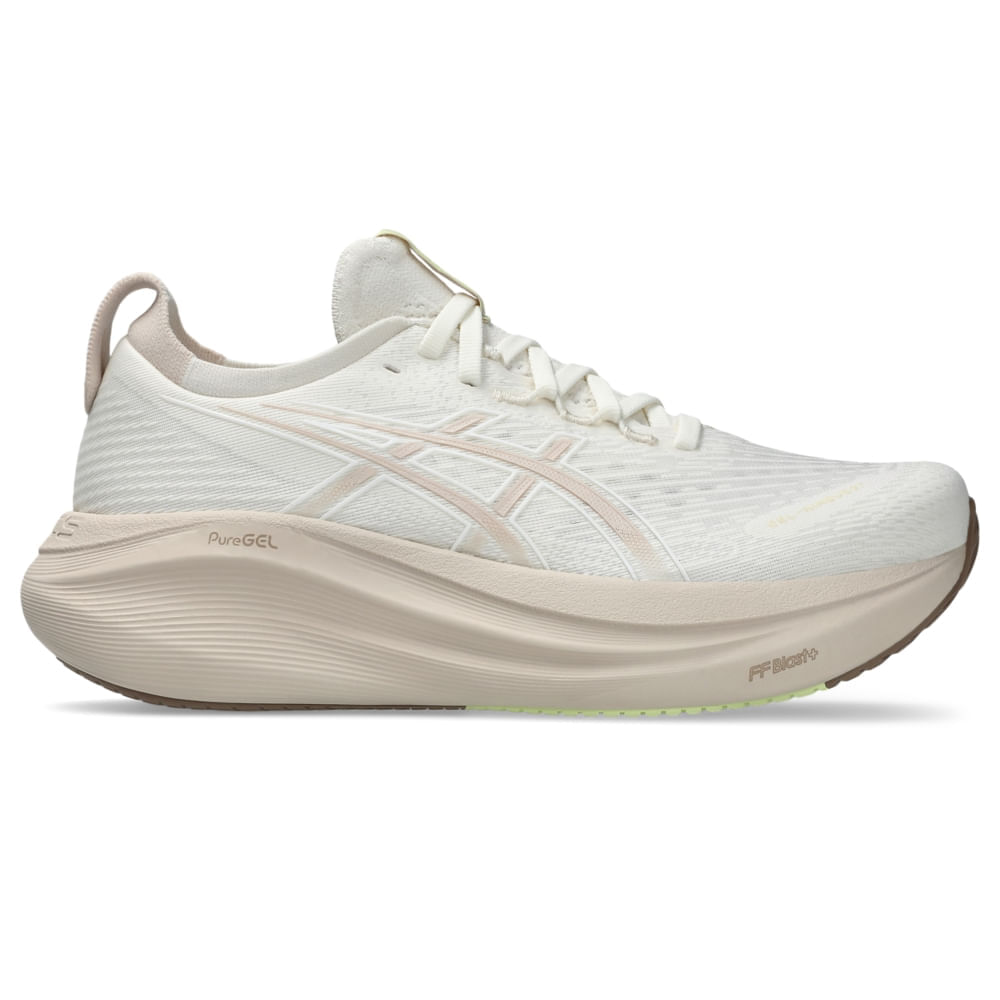 Tênis Asics Gel-nimbus 27 Feminino - Bege | Bege