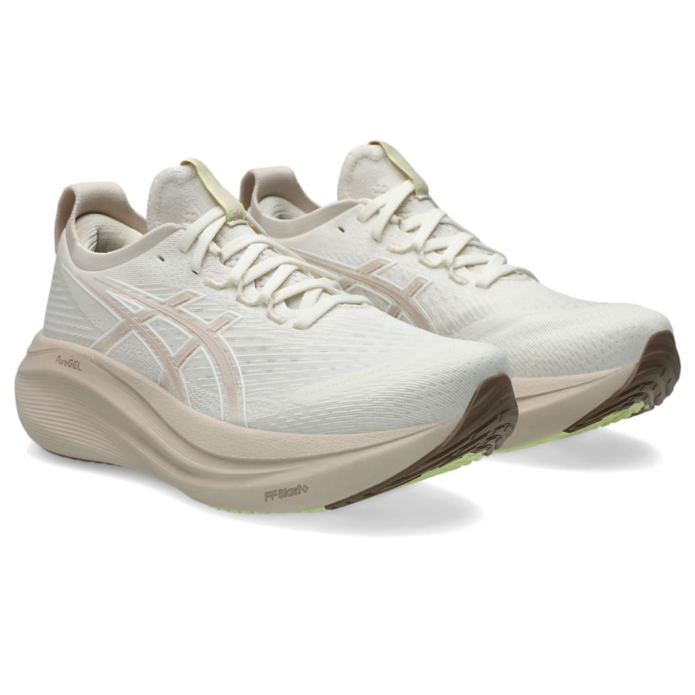 Tênis Asics Gel-nimbus 27 Feminino - Bege | Bege