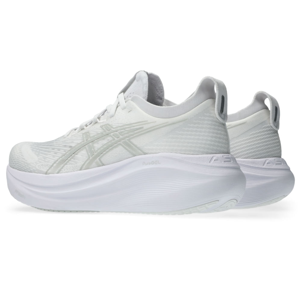 Tênis Asics Gel-nimbus 27 Feminino - Branco | Cinza