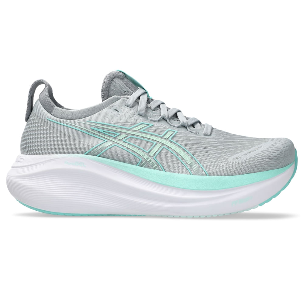 Tênis Asics Gel-nimbus 27 Feminino - Cinza | Azul