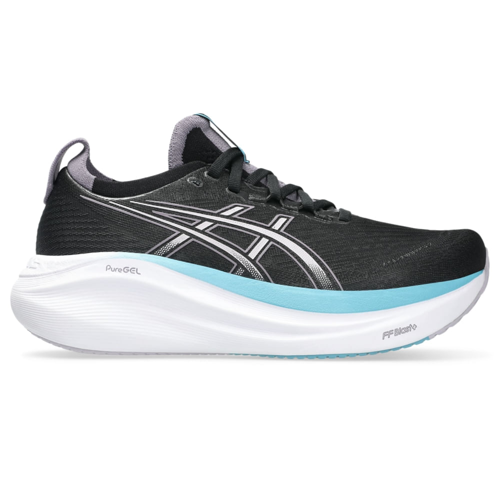 Tênis Asics Gel-nimbus 27 Feminino - Preto | Azul
