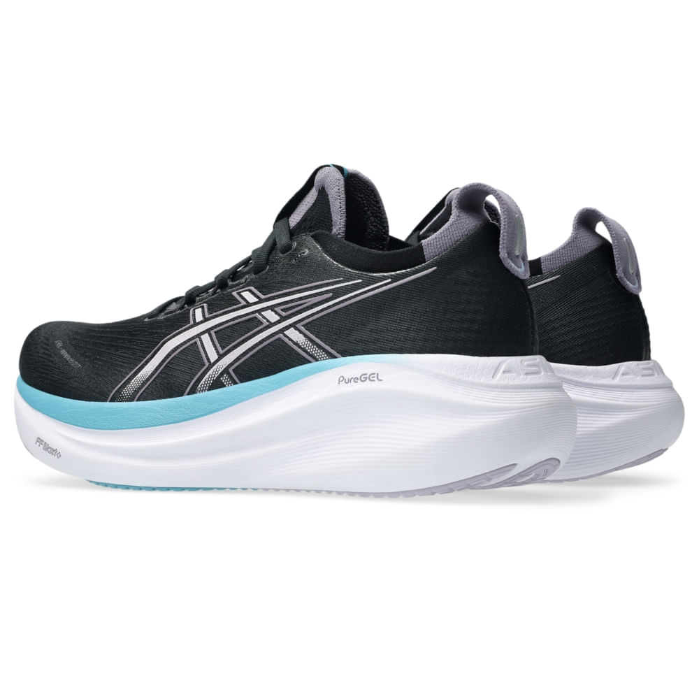 Tênis Asics Gel-nimbus 27 Feminino - Preto | Azul