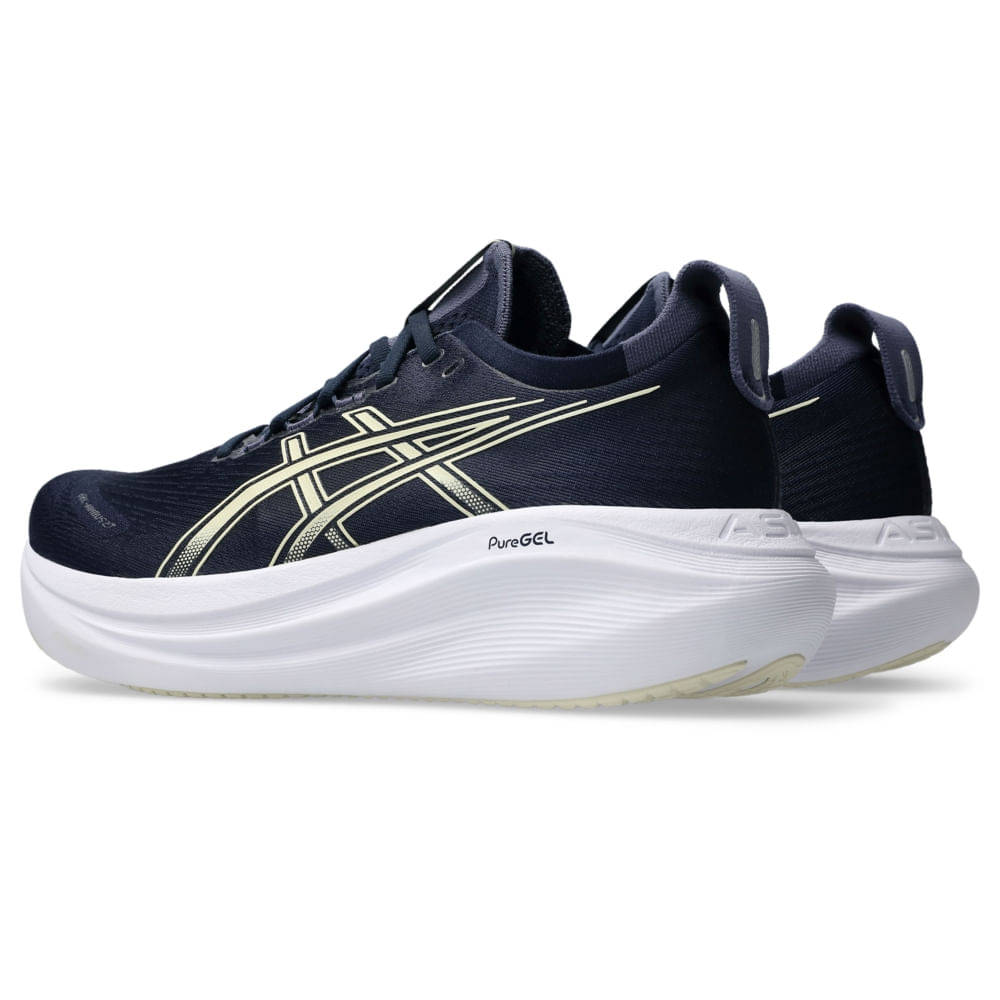 Tênis Asics Gel-nimbus 27 Masculino - Azul | Bege