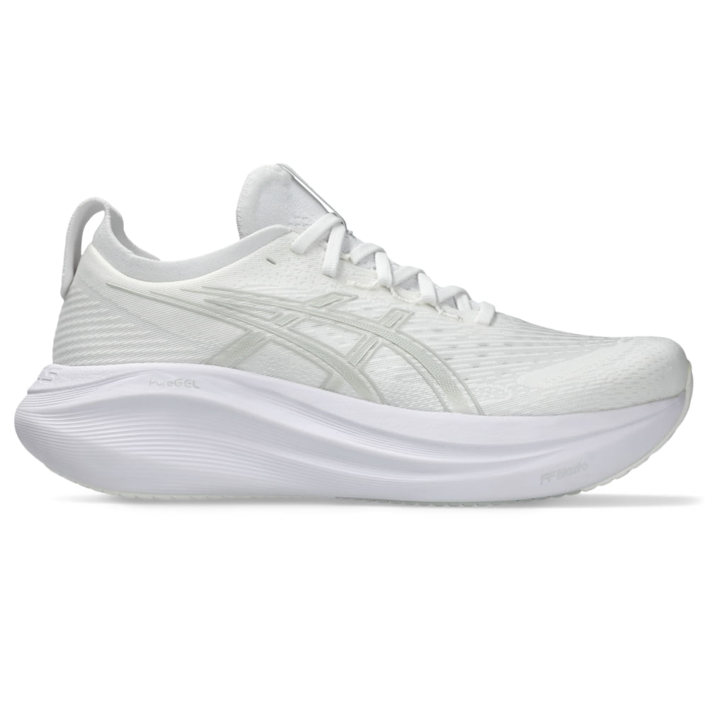 Tênis Asics Gel-nimbus 27 Masculino - Branco | Cinza