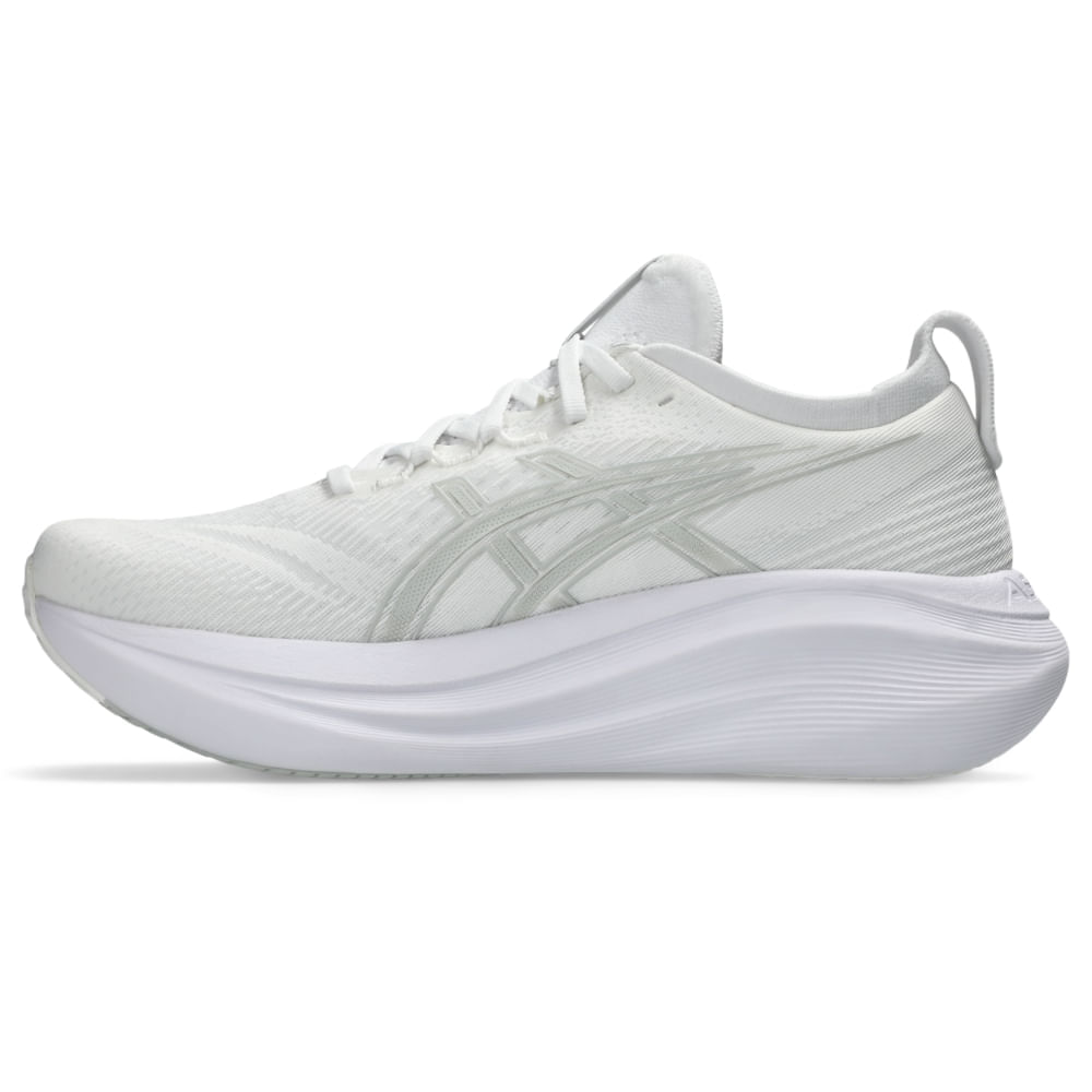 Tênis Asics Gel-nimbus 27 Masculino - Branco | Cinza