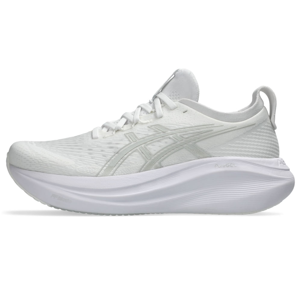Tênis Asics Gel-nimbus 27 Masculino - Branco | Cinza
