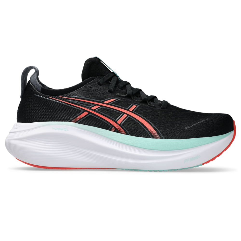 Tênis Asics Gel-nimbus 27 Masculino - Preto | Rosa