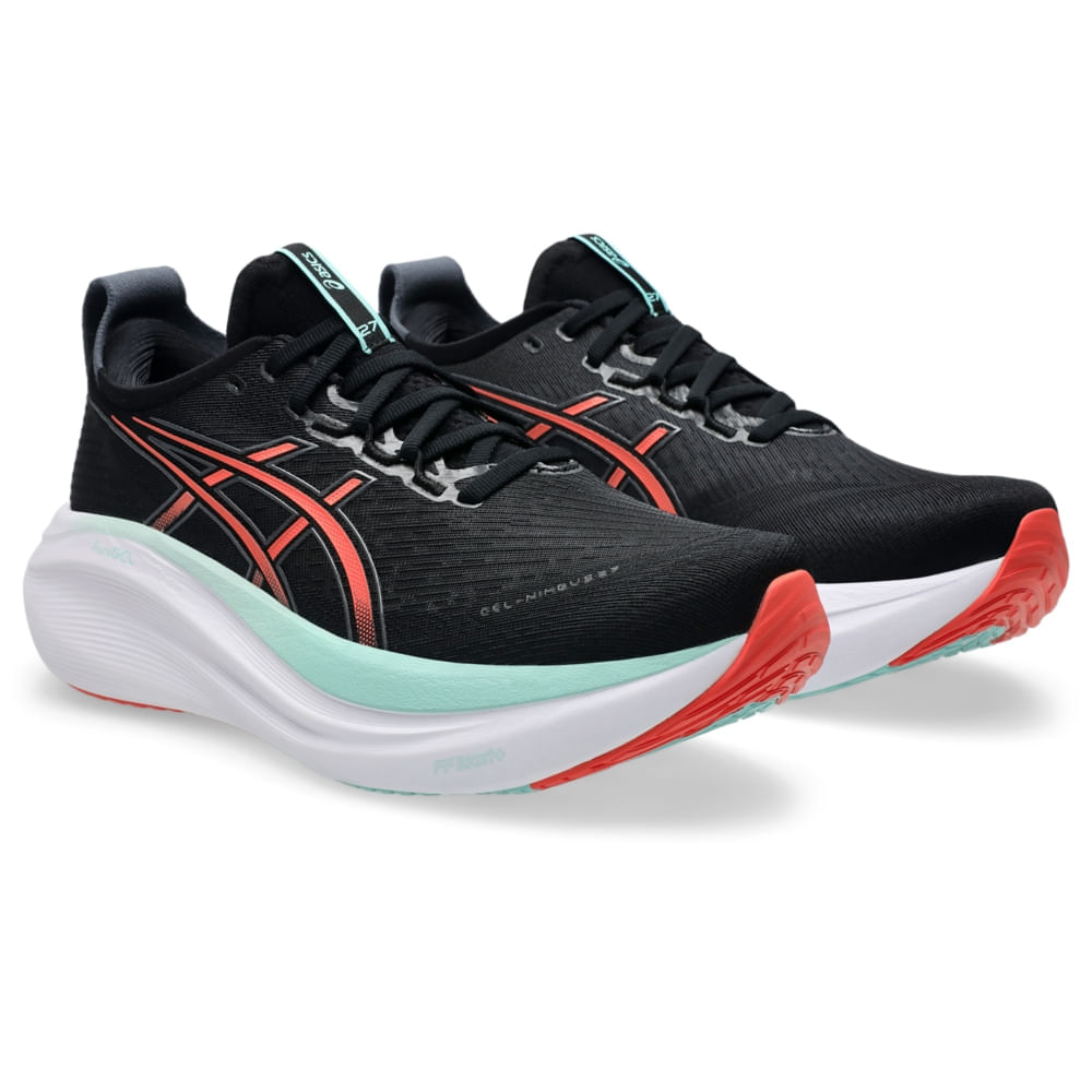Tênis Asics Gel-nimbus 27 Masculino - Preto | Rosa