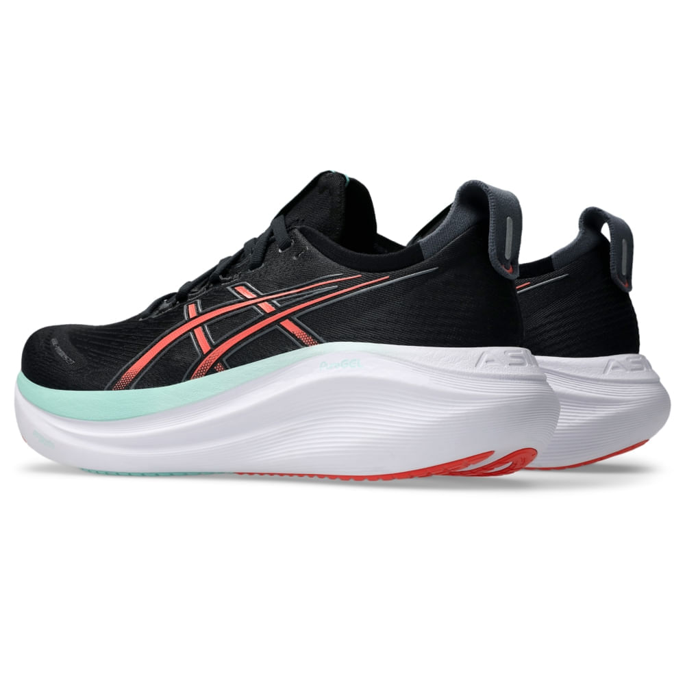 Tênis Asics Gel-nimbus 27 Masculino - Preto | Rosa