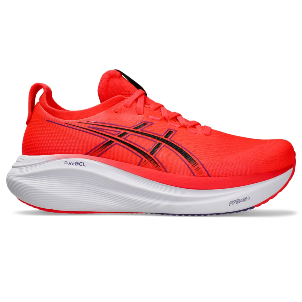 Tênis Asics Gel-nimbus 27 Masculino - Vermelho | Preto