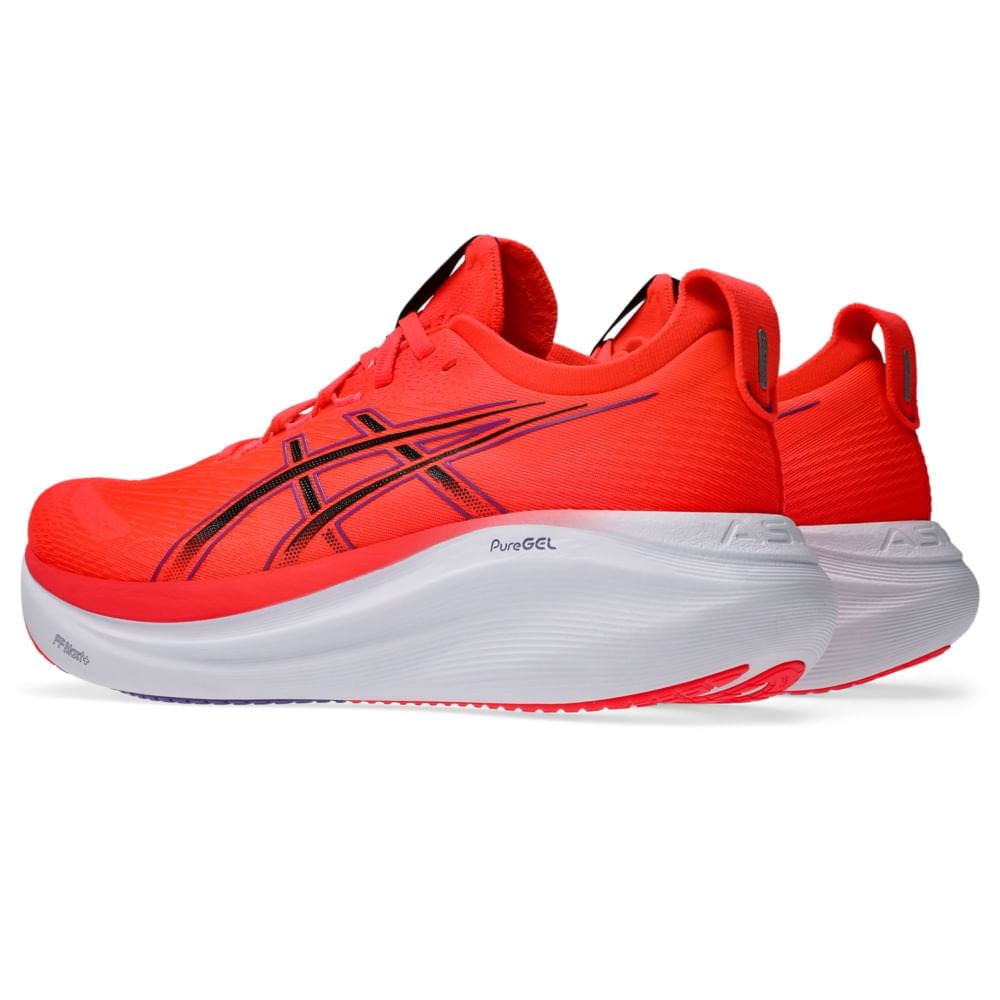 Tênis Asics Gel-nimbus 27 Masculino - Vermelho | Preto